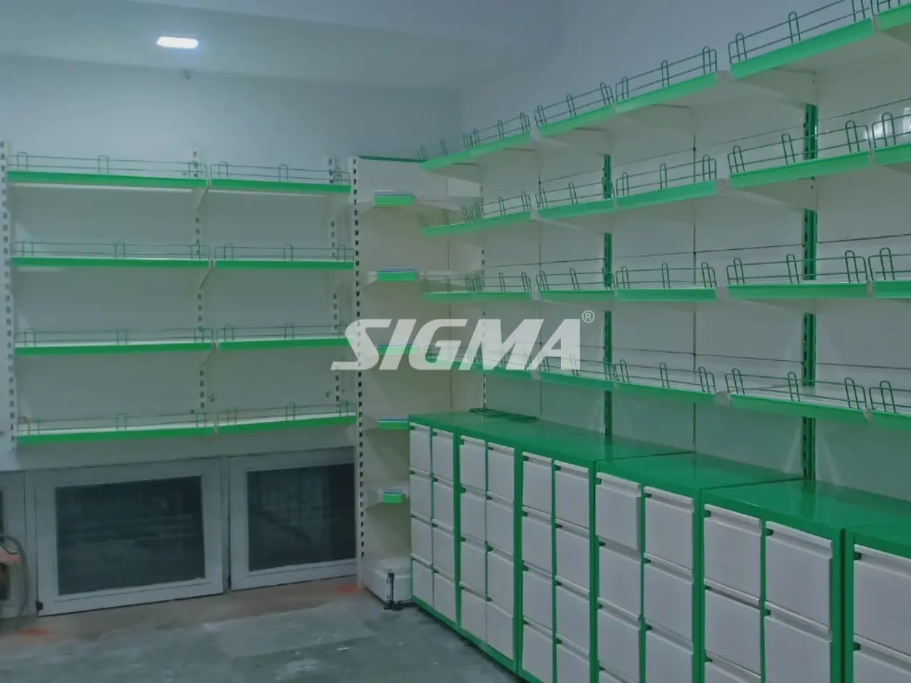 778114345_pharmacy  racks with cabinet in Lucknow.webp